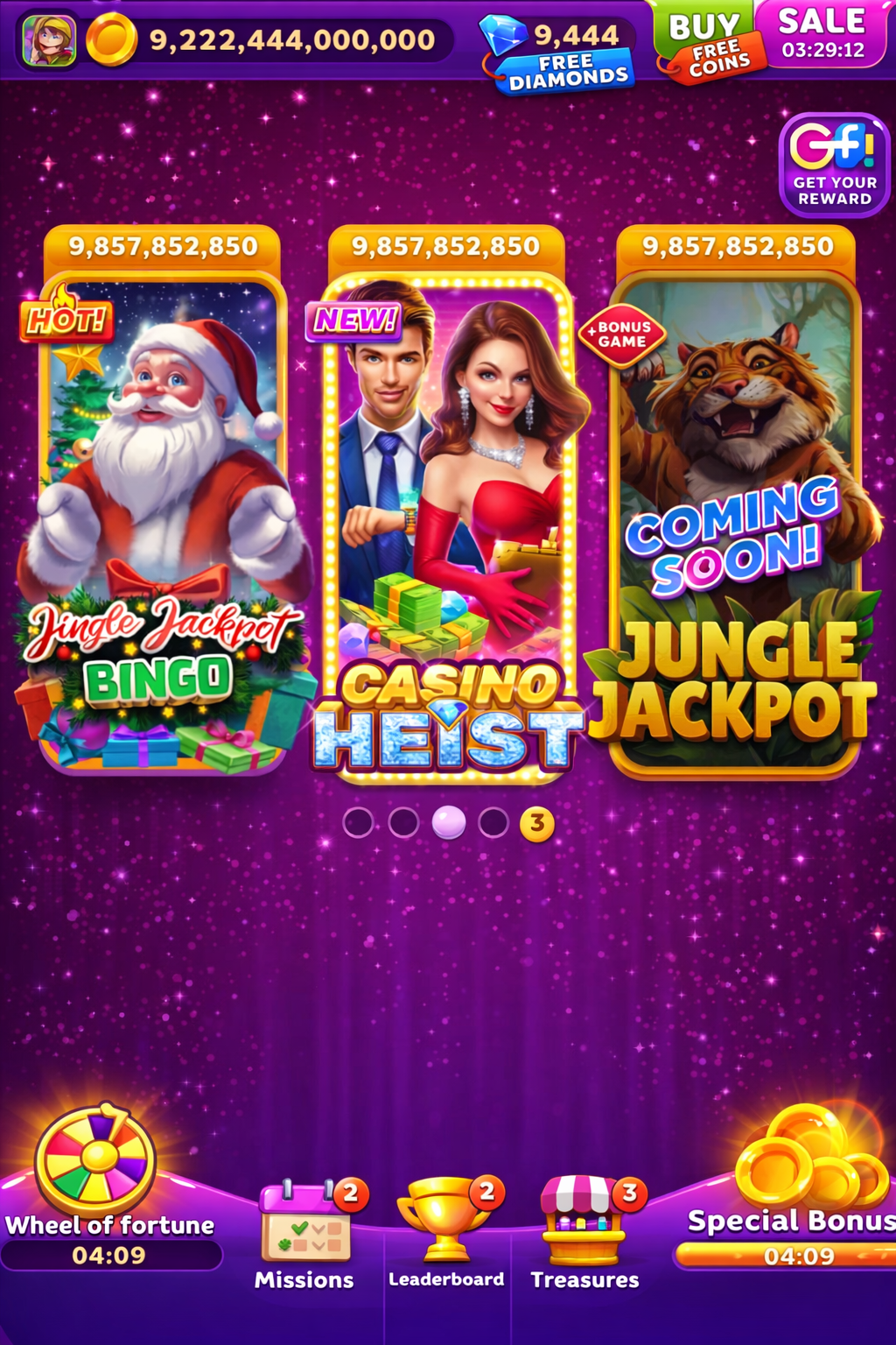 Galactic VIP game